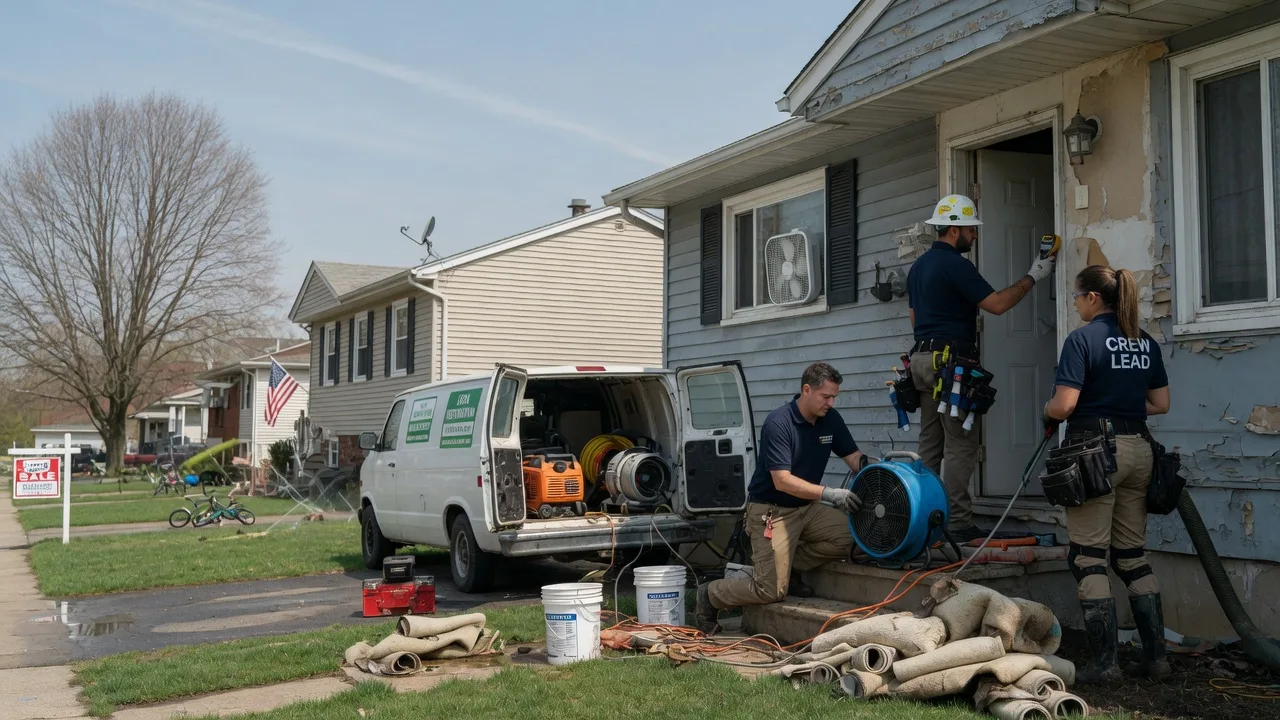 Flood Cleanup in Strawberry Plains, TN near me
