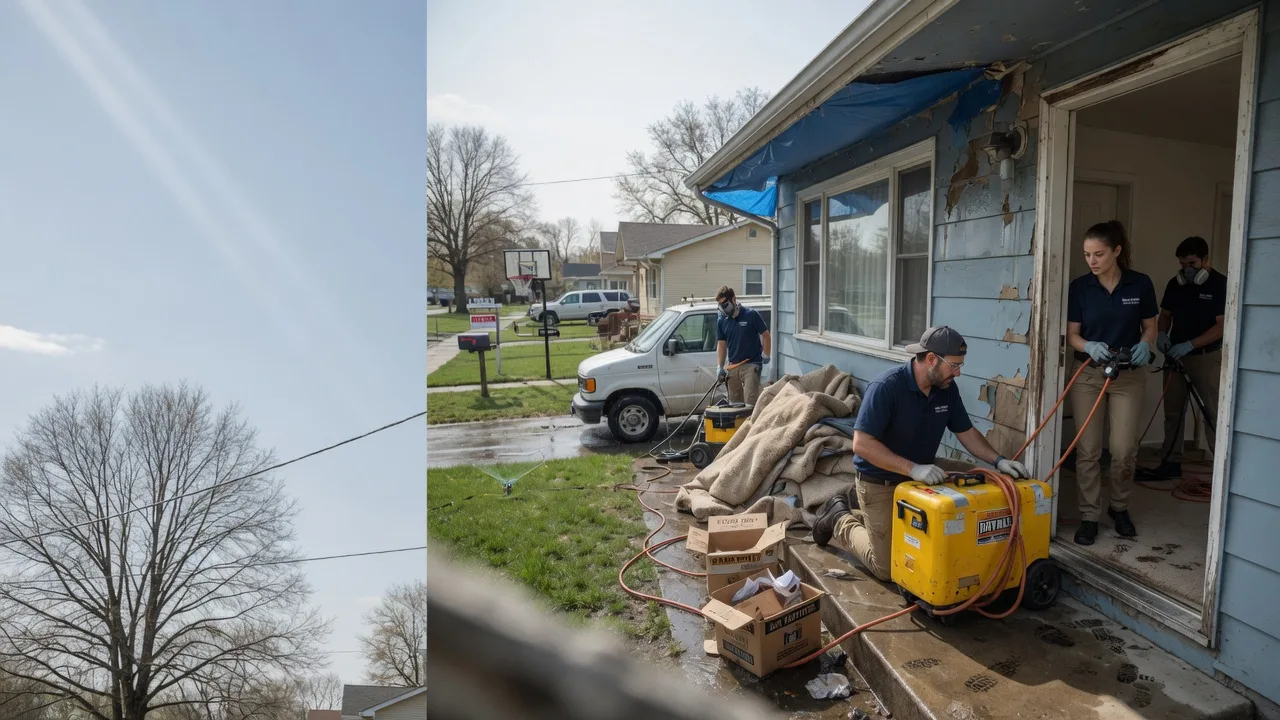 Basement Flood Cleanup in Strawberry Plains, TN near me